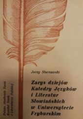 Zarys dziejów katedry języków i literatur słowiańskich w Uniwersytecie Fryburskim