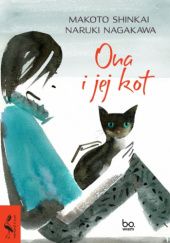 Okładka książki Ona i jej kot Naruki Nagakawa, Makoto Shinkai