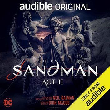 Okładki książek z cyklu Sandman Audible Original
