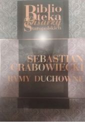 Okładka książki Rymy duchowne Sebastian Grabowiecki