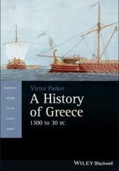 Okładka książki A History of Greece, 1300 to 30 BC Victor Parker