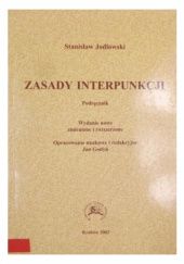 Okładka książki Zasady interpunkcji Stanisław Jodłowski