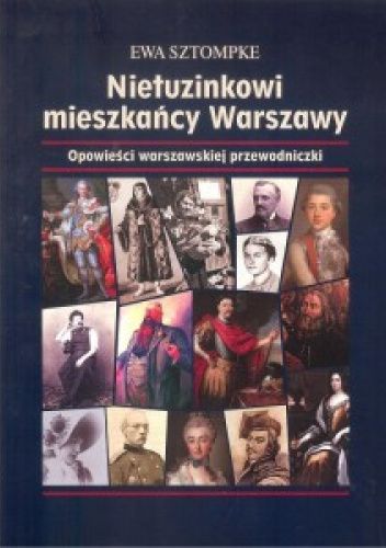 Okładki książek z cyklu Opowieści warszawskiej przewodniczki
