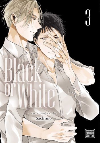 Okładki książek z cyklu Black or White (Sachimo)