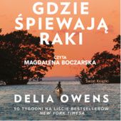 Okładka książki Gdzie śpiewają raki Delia Owens