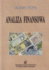 Okładka książki Analiza finansowa Tadeusz Dudycz