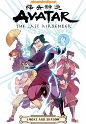 Okładka książki Avatar: The Last Airbender. Smoke and Shadow. Omnibus Michael Dante DiMartino, Bryan Konietzko, Gene Luen Yang