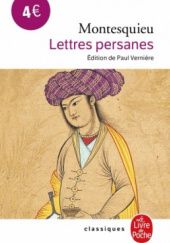 Okładka książki Lettres persanes Karol Ludwik Monteskiusz
