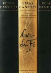 Okładka książki Auto-da-Fé Elias Canetti
