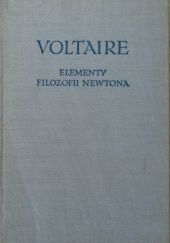 Okładka książki Elementy filozofii Newtona Voltaire