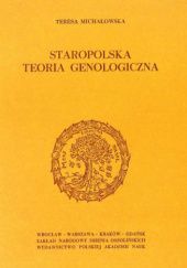 Okładka książki Staropolska teoria genologiczna Teresa Michałowska
