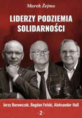 Okładka książki Liderzy podziemia "Solidarności" 2. Jerzy Borowczak, Bogdan Felski, Aleksander Hall Marek Żejmo