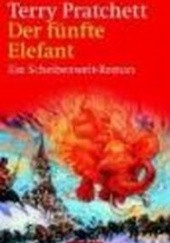 Okładka książki Der Funfte Elefant Terry Pratchett