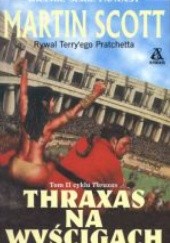 Okładka książki Thraxas na wyścigach Martin Scott