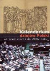 Okładka książki Kalendarium historii Polski praca zbiorowa