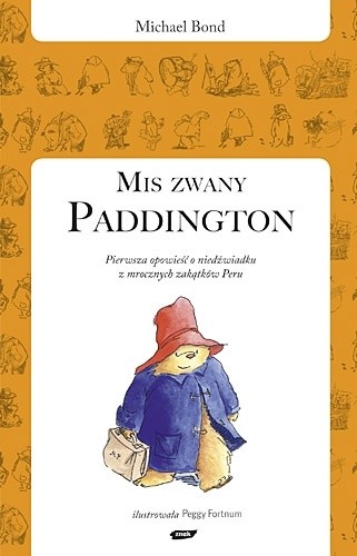 Okładki książek z cyklu Miś zwany Paddington