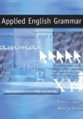 Okładka książki Applied English Grammar Beverly Benson, Patricia Byrd