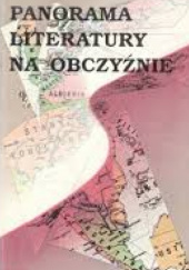 Okładka książki Panorama literatury na obczyźnie Krzysztof Dybciak