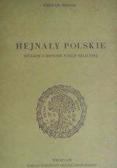Okładka książki Hejnały polskie. Studium z historii poezji melicznej Czesław Hernas
