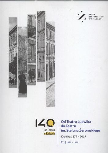 Okładki książek z cyklu 140 lat Teatru w Kielcach