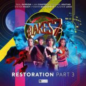 Okładka książki Blakes 7: Restoration Part 3 Trevor Baxendale, David Bryher, Steve Lyons
