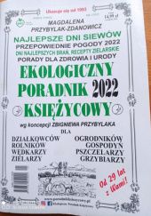 Okładka książki Ekologiczny poradnik księżycowy 2022 Magdalena Przybylak-Zdanowicz