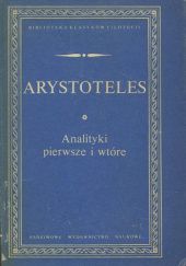Okładka książki Analityki pierwsze i wtóre Arystoteles