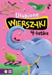 Okładka książki Ulubione WIERSZYKI 4-latka praca zbiorowa