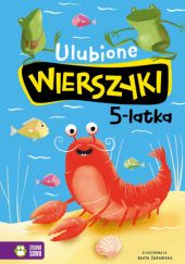 Okładka książki Ulubione WIERSZYKI 5-latka praca zbiorowa