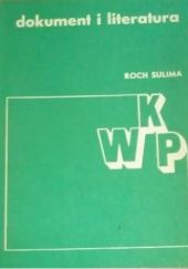 Okładka książki Dokument i literatura Roch Sulima