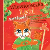 Okładka książki Wiewióreczka Leti – uważność i życzliwość wobec siebie Agnieszka Pawłowska