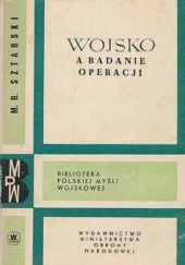 Okładka książki Wojsko a badanie operacji Marian Ryszard Sztarski
