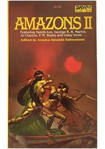 Okładki książek z serii Amazons