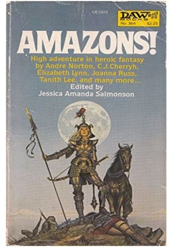 Okładki książek z serii Amazons