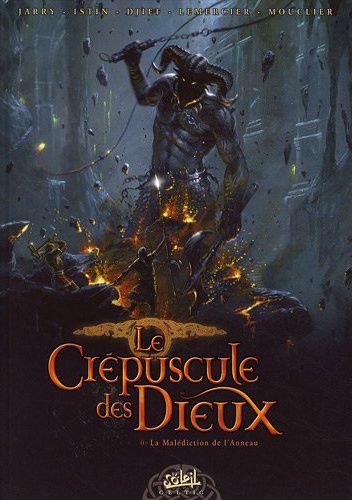 Okładki książek z cyklu Le Crépuscule des Dieux