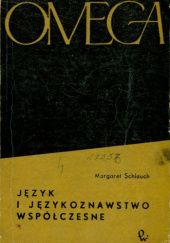 Okładka książki Język i językoznawstwo współczesne Margaret Schlauch