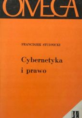Okładka książki Cybernetyka i prawo Franciszek Studnicki