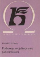Okładka książki Podstawy socjalistycznej państwowości Zygmunt Rybicki