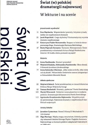 Okładki książek z serii Materiały Ośrodka Badań nad Polskim Dramatem Współczesnym IBL PAN