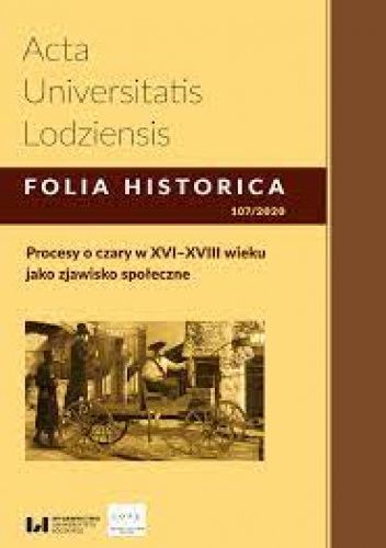 Okładki książek z cyklu Acta Universitatis Lodziensis. Folia Historica