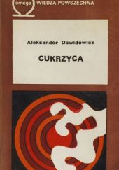 Okładka książki Cukrzyca Aleksander Dawidowicz