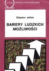 Okładka książki Bariery ludzkich możliwości Zbigniew Jethon