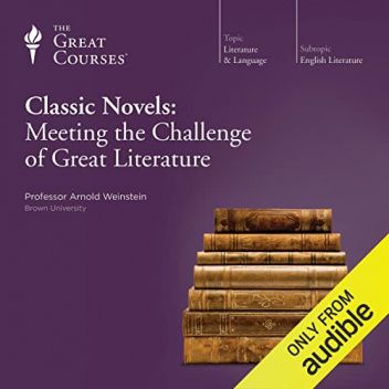 Okładki książek z serii The Great Courses: English Literature