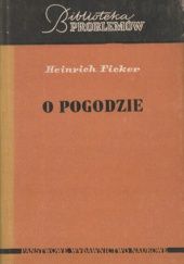 Okładka książki O pogodzie Heinrich Ficker