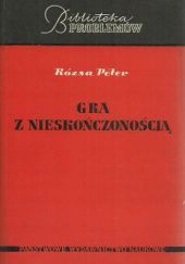 Okładka książki Gra z nieskończonością Rózsa Péter