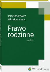 Okładka książki Prawo rodzinne Jerzy Ignatowicz