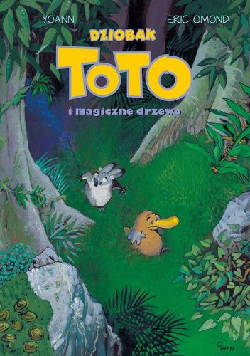 Okładki książek z cyklu Dziobak Toto