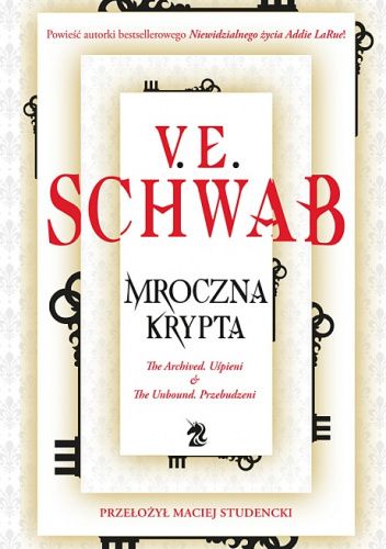 Okładka książki Mroczna krypta Victoria Schwab