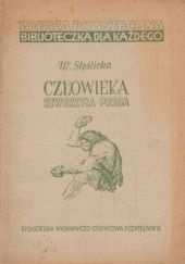 Okładka książki Człowieka stworzyła praca Wanda Stęślicka