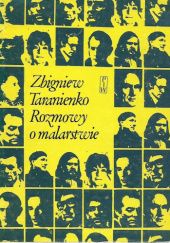 Okładka książki Rozmowy o malarstwie Zbigniew Taranienko